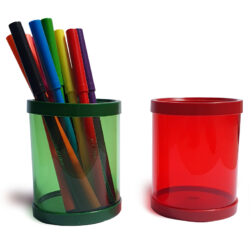 Translucent Desk Pencil Holder