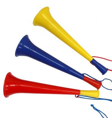 World Cup Vuvuzela with and without Cord